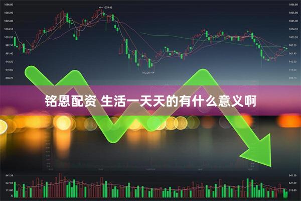 铭恩配资 生活一天天的有什么意义啊